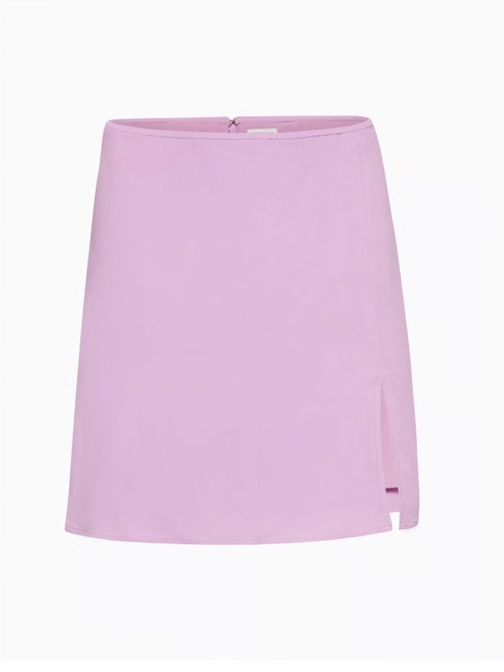 Aritzia Sunday Best Lilac Mini Skirt with Side Slit size 6 - Picture 1 of 5